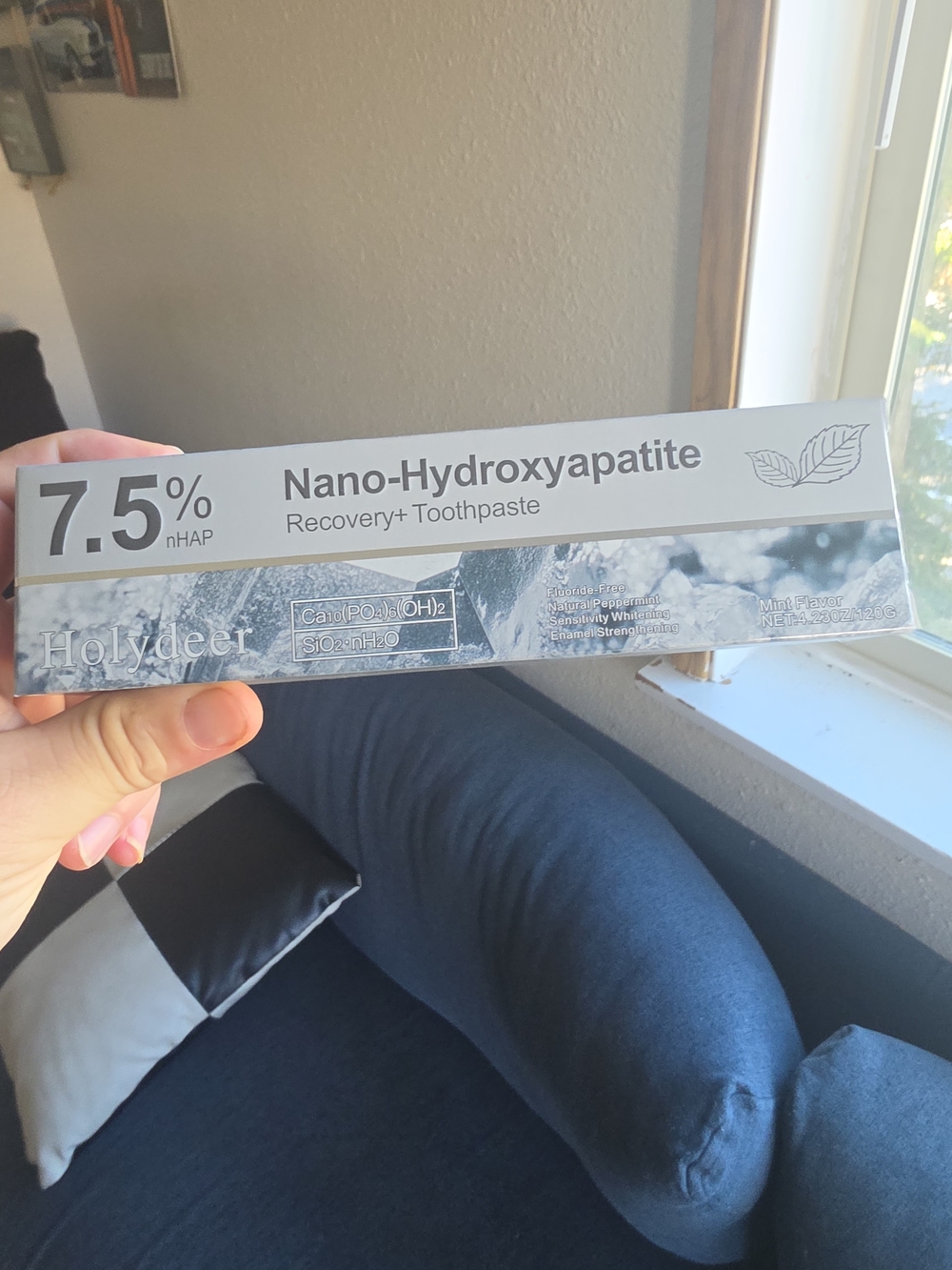 Nano-Hydroxyapatite 7.5% Recovery Toothpaste - White